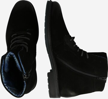 bugatti Lace-up boots 'Mirato' in Black