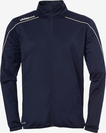 UHLSPORT Athletic Jacket 'Stream 22' in Blue: front