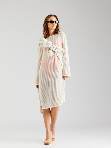 ONLY Kleid 'ONLTRACY' in Beige