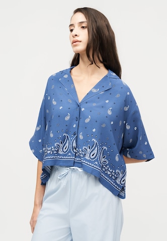 Chemise de nuit 'Aluna' ETAM en bleu