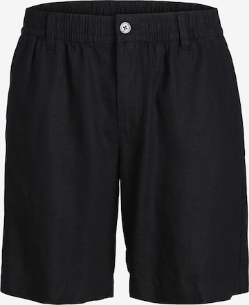 Pantalon chino JACK & JONES en noir : devant