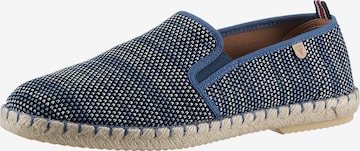 VERBENAS Classic Flats in Blue: front