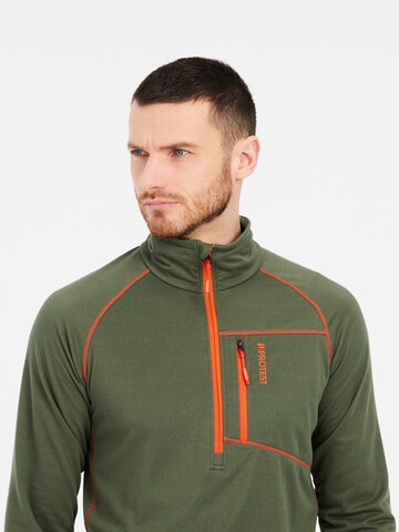 PROTEST Sportsweatshirt 'PRTKODY' in Grün