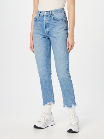 AGOLDE Regular Jeans 'Riley' in Blue: front