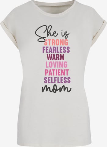 F4NT4STIC Shirt in Beige: voorkant