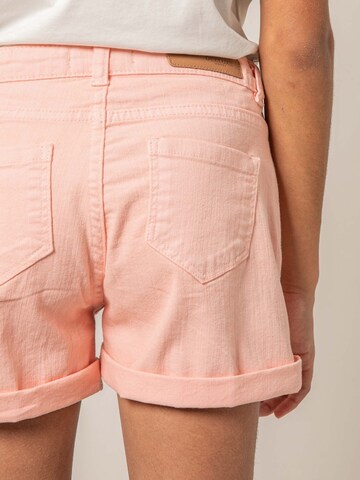 Regular Pantalon 'Cerise' Deeluxe en orange