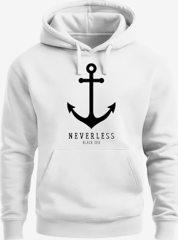Neverless Sweatshirt 'Anker Neverless 2' in Weiß: Vorderseite