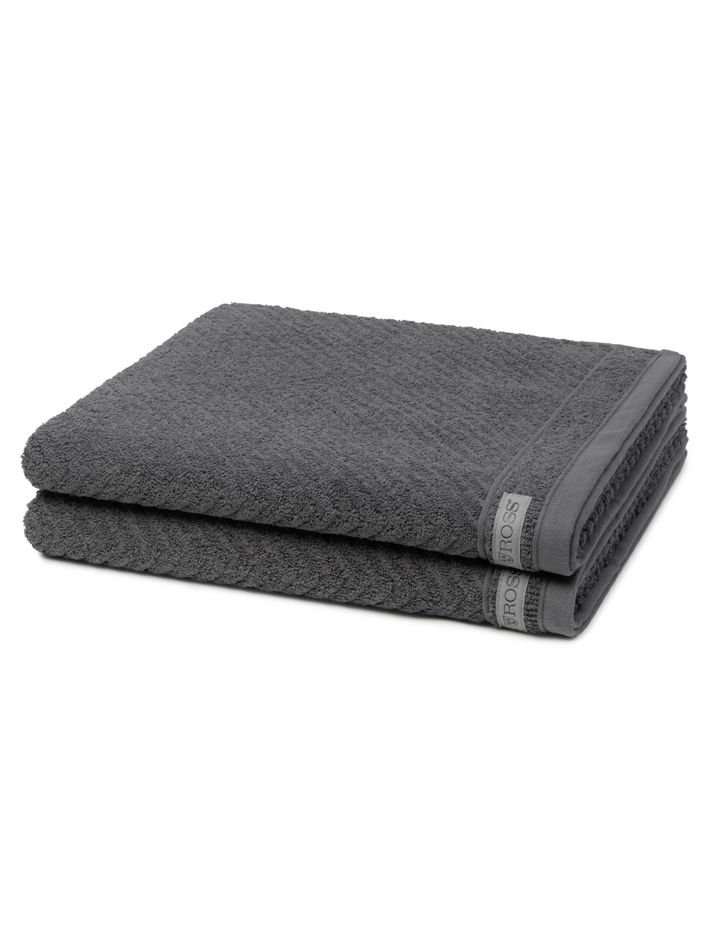ROSS Towel 'Smart' in Grey: front