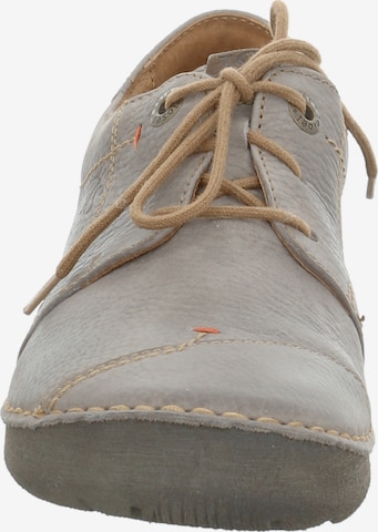 JOSEF SEIBEL Lace-Up Shoes 'Fergey' in Grey