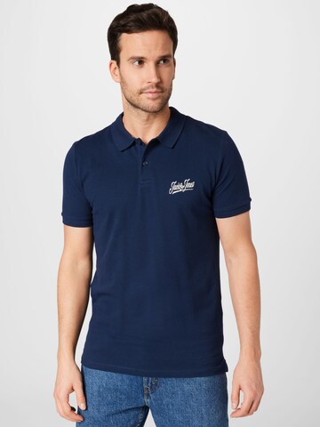 JACK & JONES - Camiseta en azul: frente