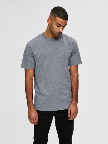 SELECTED HOMME T-Shirt in Grau: predná strana