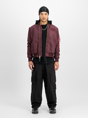 ALPHA INDUSTRIES Tussenjas in Lila