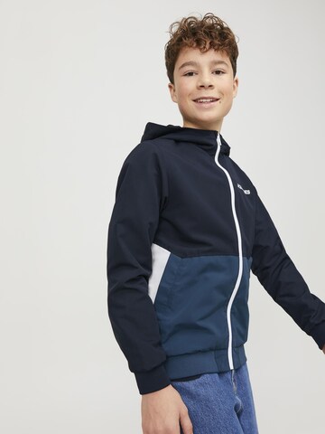 Jack & Jones Junior Between-season jacket 'Rush' in Blue