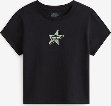 T-shirt VANS en noir : devant