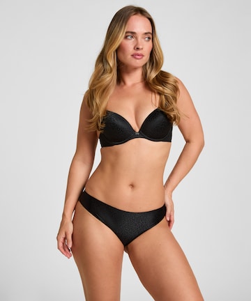 Hunkemöller String in Zwart: voorkant