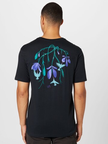 RVCA T-Shirt 'HUMMING BIRD' in Schwarz