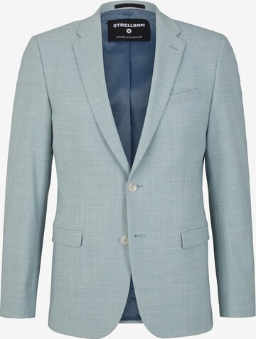 STRELLSON Slim fit Business Blazer ' Caleb ' in Green: front