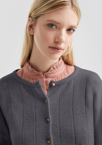 QS Gebreid vest in Grijs
