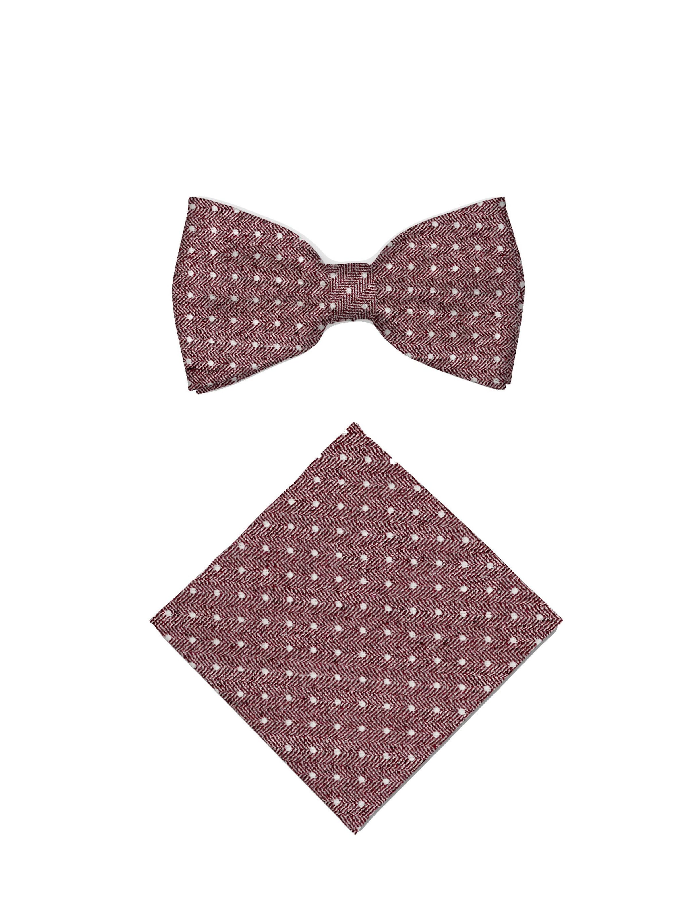 Real Guys Bow Tie in Red: front