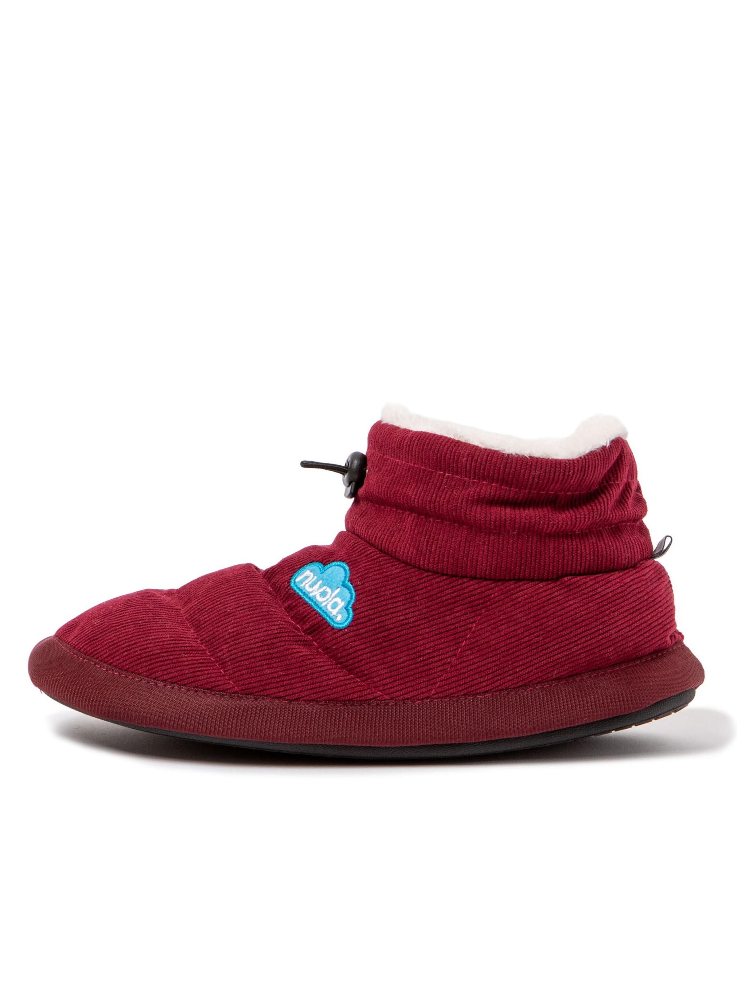 Nuvola. Huisschoenen 'Home' in Rood: voorkant