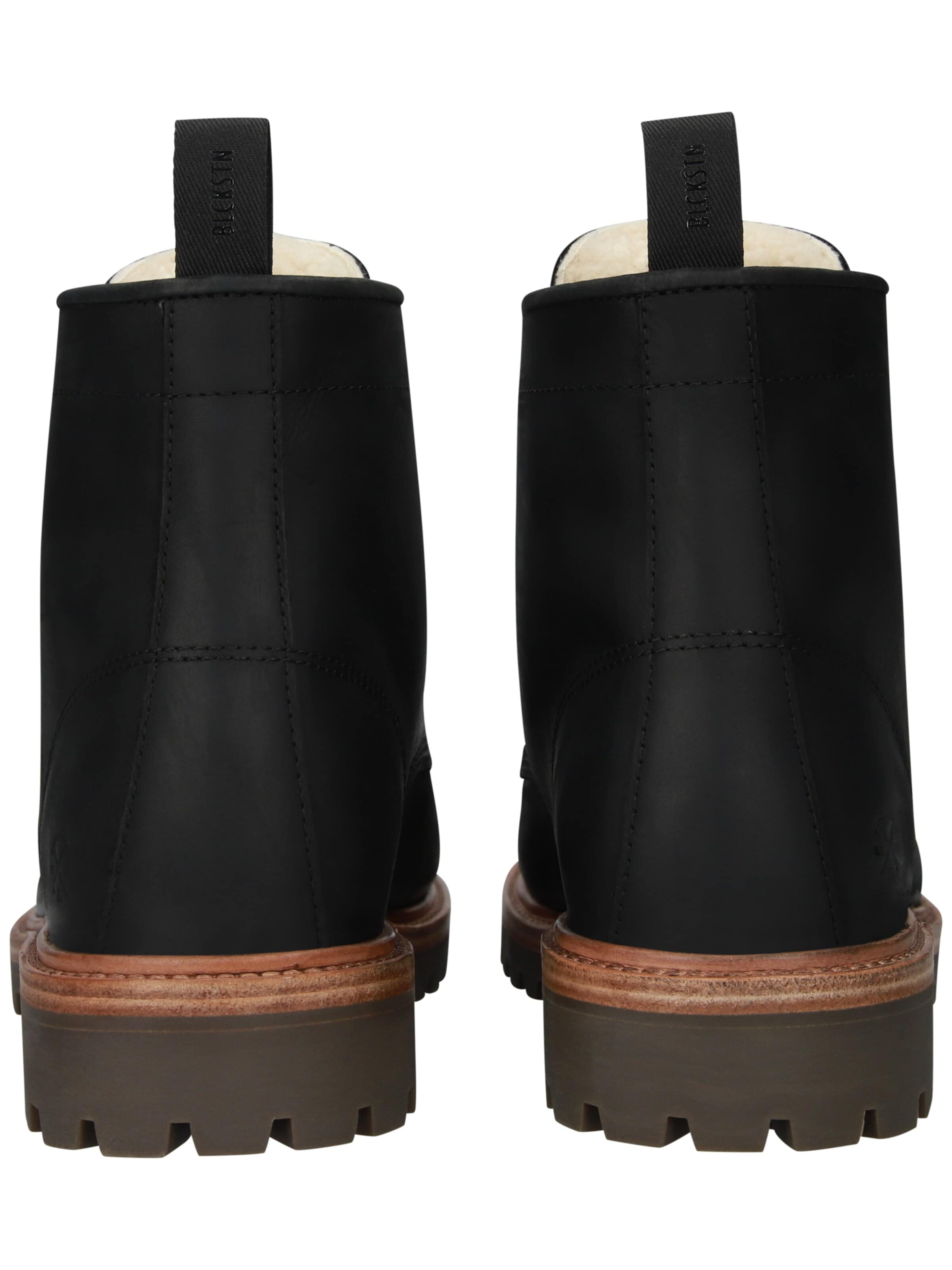BLACKSTONE Lace-up boots 'GASTOWN REDFORD' in Black