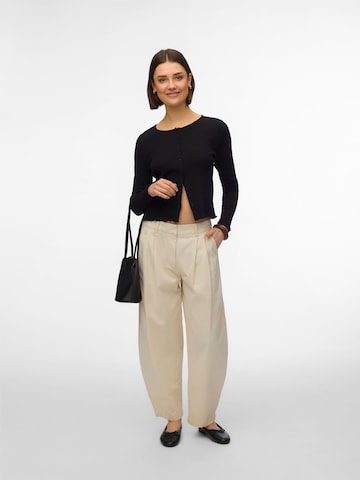 VERO MODA Knit cardigan 'ISA' in Black