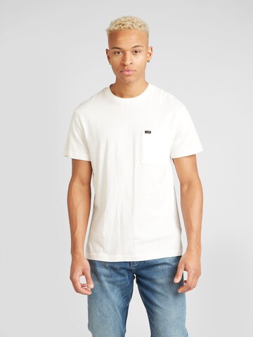 T-Shirt Lee en beige : devant