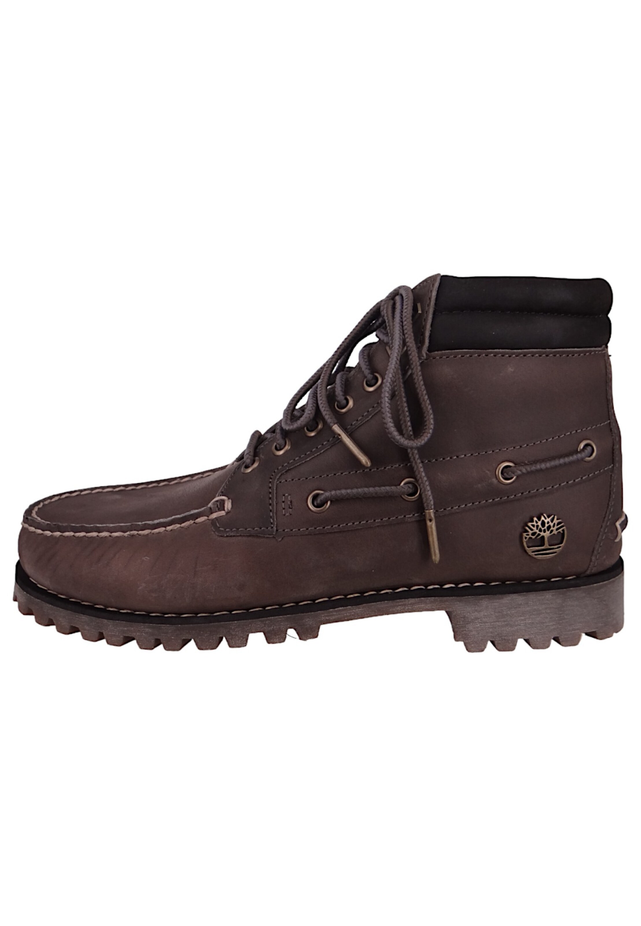 TIMBERLAND Lace-Up Boots 'Authentic' in Grey