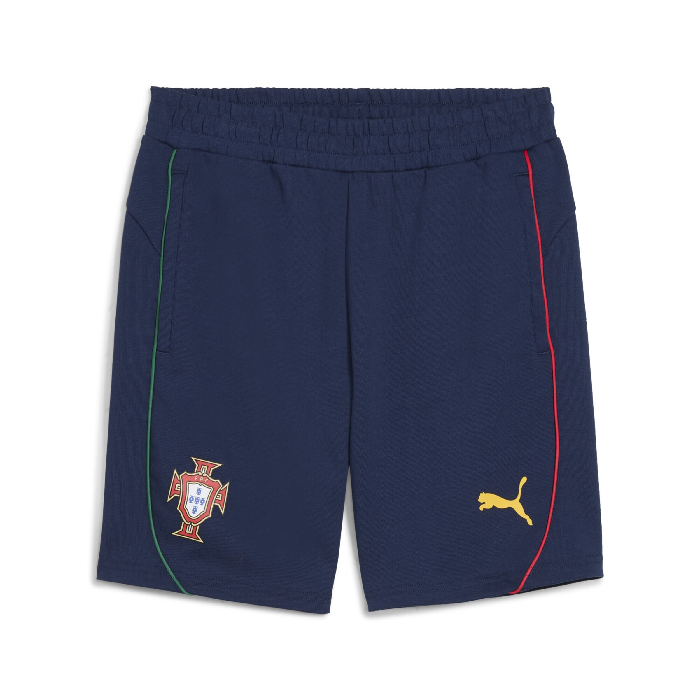 PUMA Regular Sportshorts 'Portugal Casuals' in Blau: Vorderseite