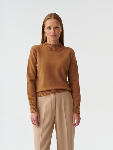 TATUUM Sweter 'WARKOMI' w kolorze brązowy: przód