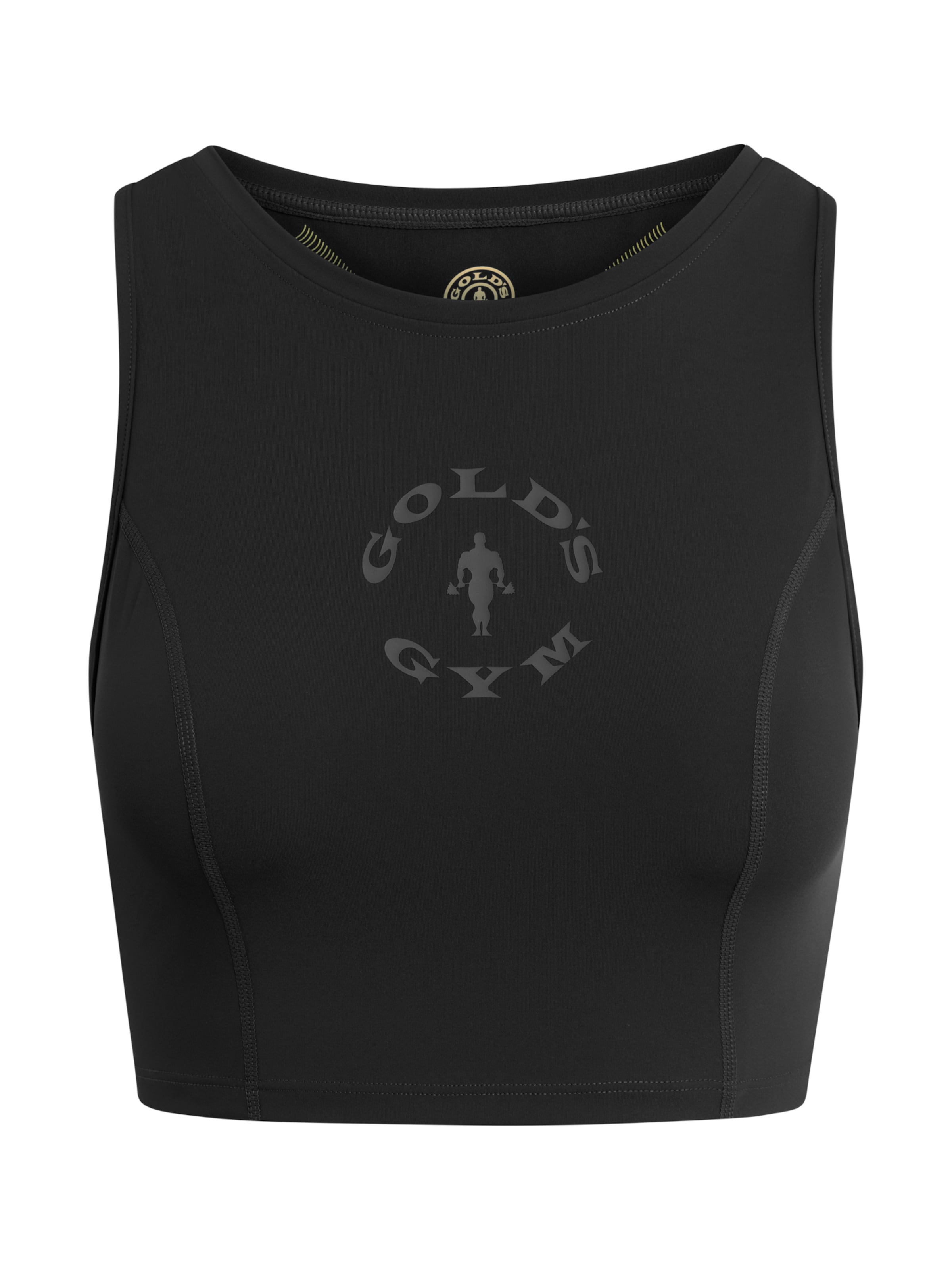 GOLD´S GYM APPAREL Sports top 'Laura' in Black: front