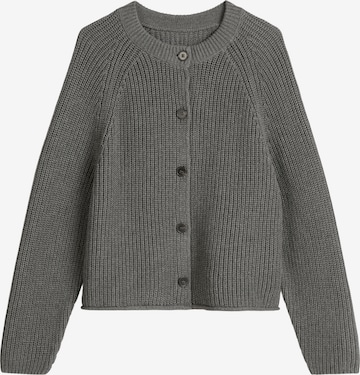 Marc O'Polo Gebreid vest in Grijs: voorkant