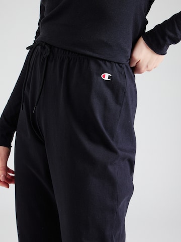 Regular Pantaloni de la Champion Authentic Athletic Apparel pe negru