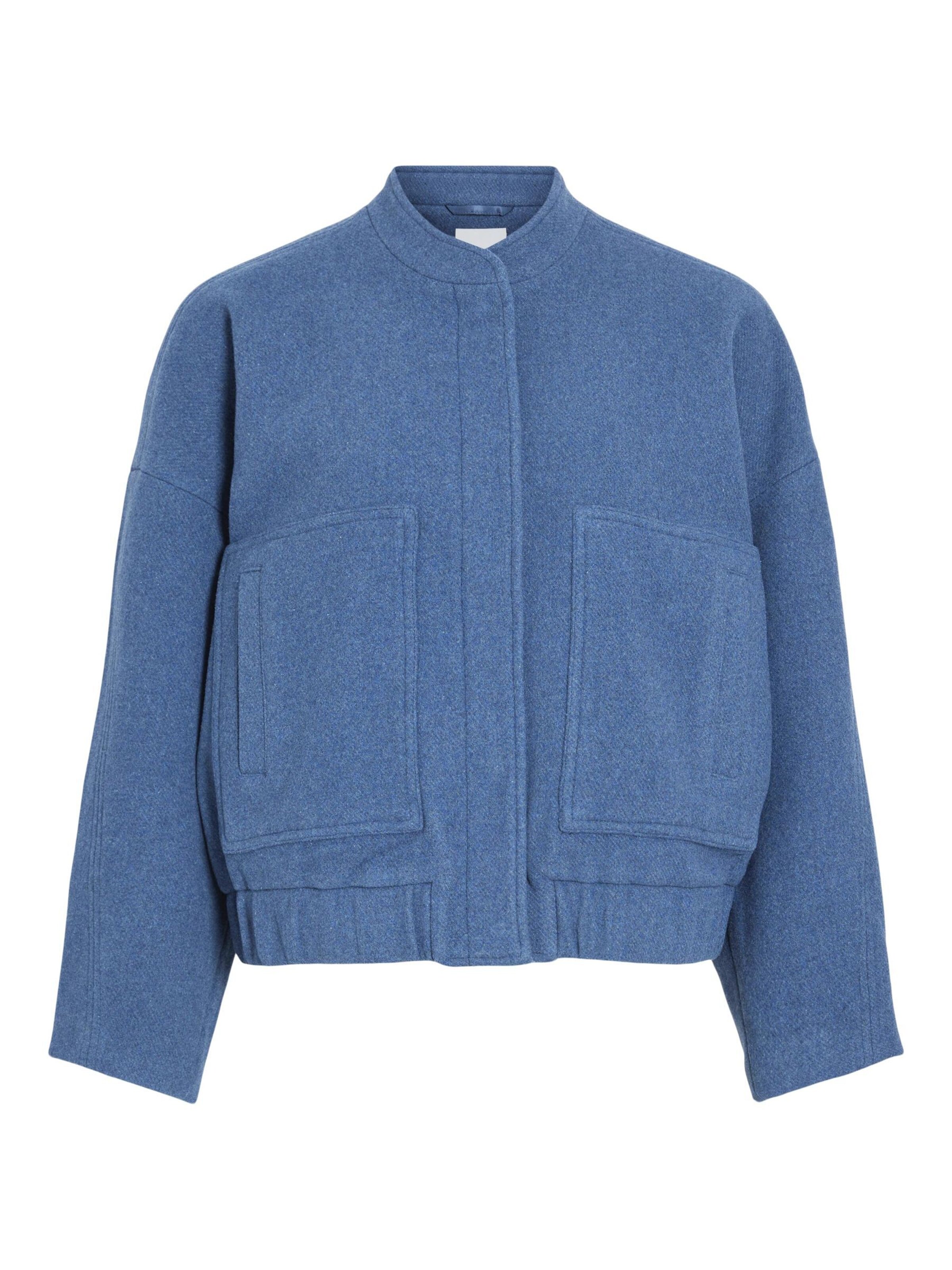 ROUGE EDIT Übergangsjacke in Blau: Vorderseite