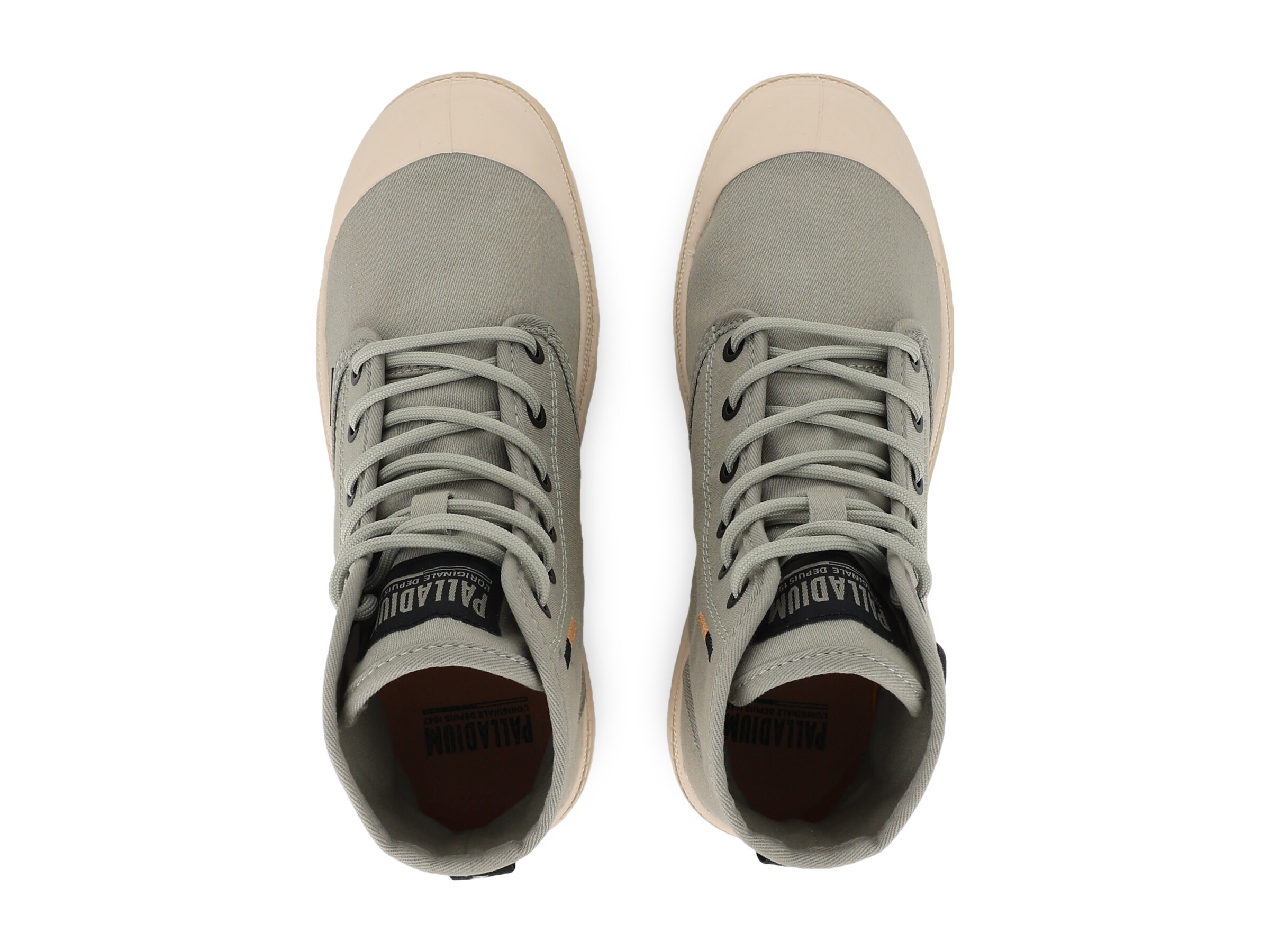 Palladium Schnürstiefelette in Grau