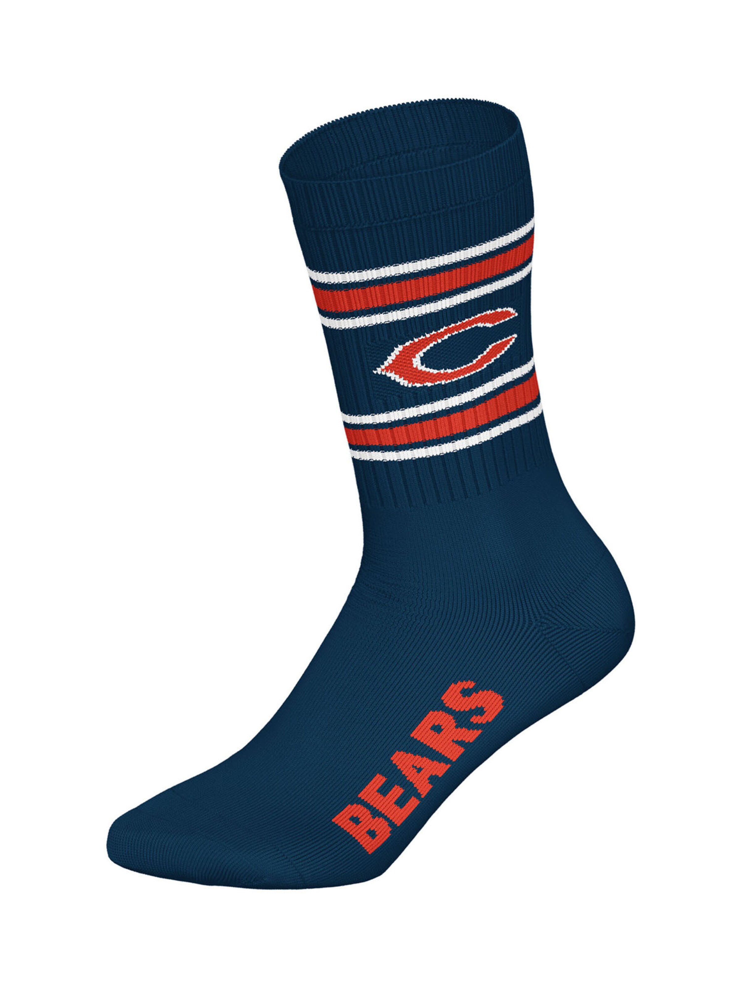 Huddle Freizeitsocken ' NFL Chicago Bears Crew ' in Blau