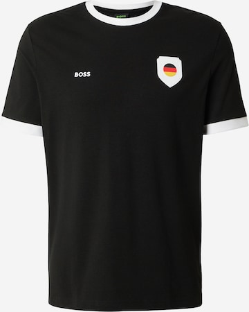 BOSS T-Shirt in Schwarz: Vorderseite
