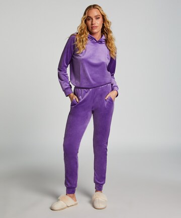 Hunkemöller Tapered Pants in Purple