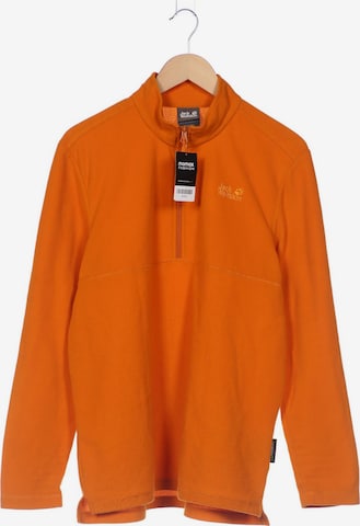 JACK WOLFSKIN Sweater L-XL in Orange: predná strana