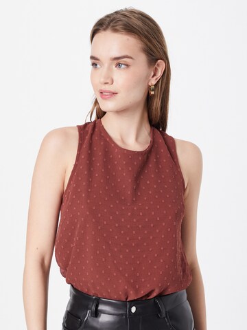ABOUT YOU Top 'Laurina' in Brown: front