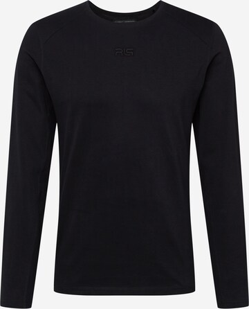 4F Performance Shirt in Black: front