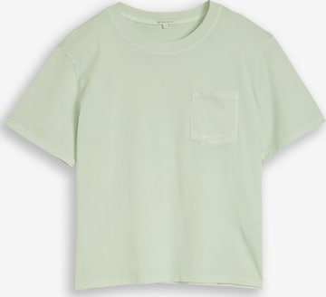 TOM TAILOR DENIM T-Shirt in Grün: Vorderseite