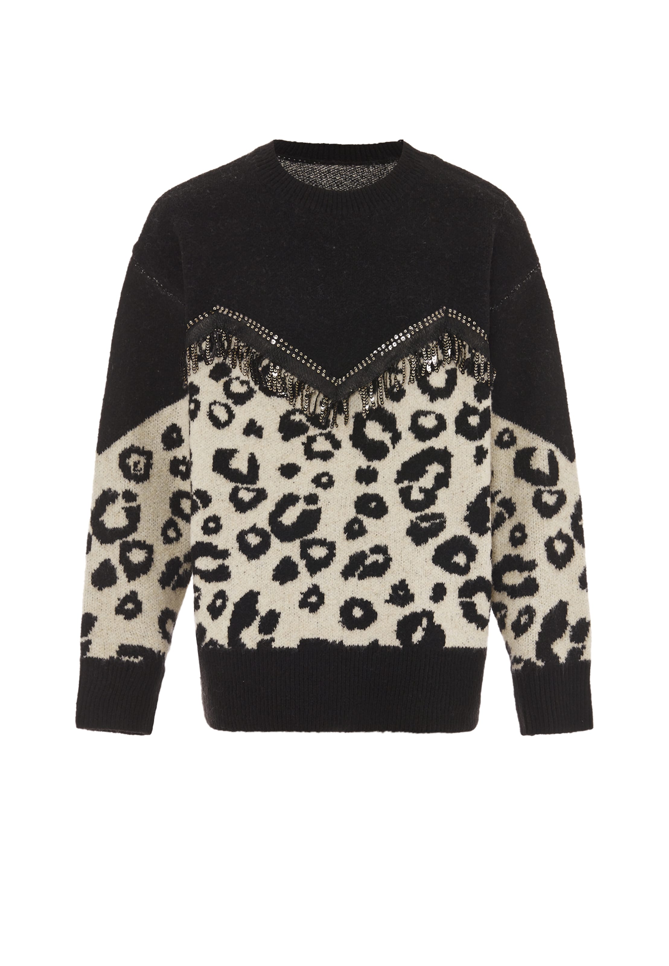 IMANE - Pullover em preto: frente