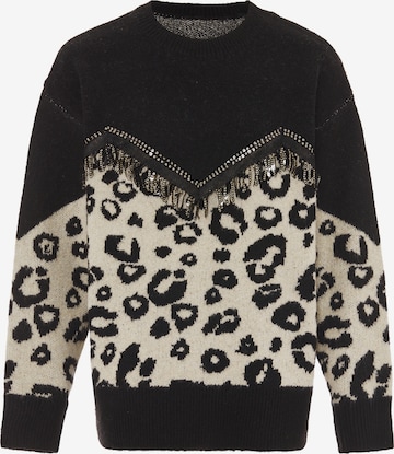 IMANE Sweater in Black: front