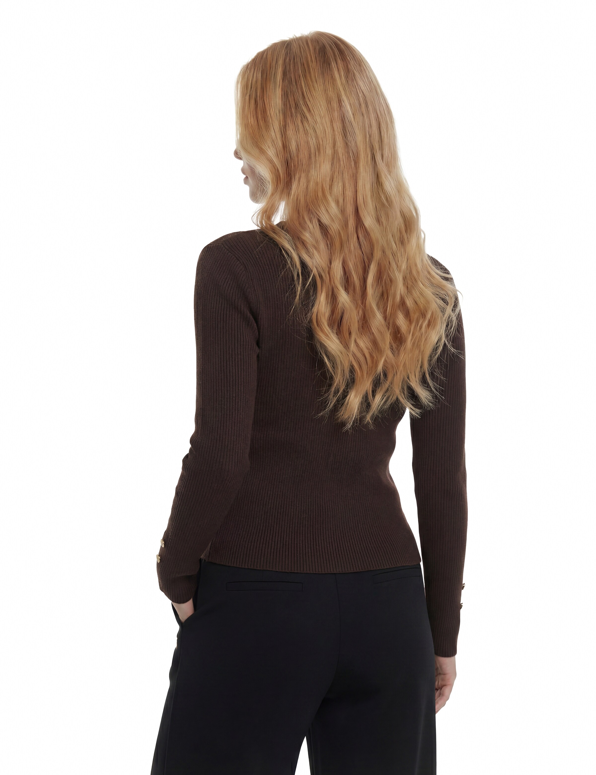 GUESS Strickjacke in Braun