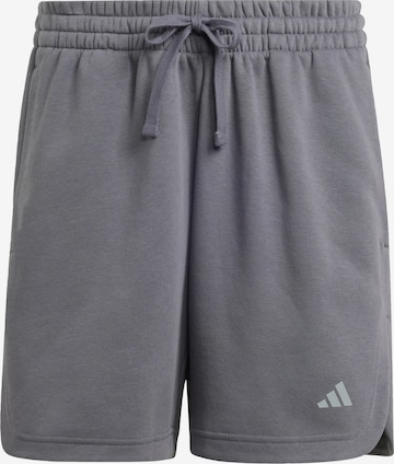 Pantalon de sport ADIDAS SPORTSWEAR en gris : devant