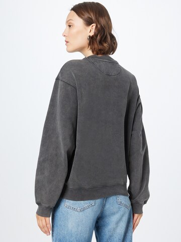 Sweat-shirt 'Demorola' HUGO Red en gris