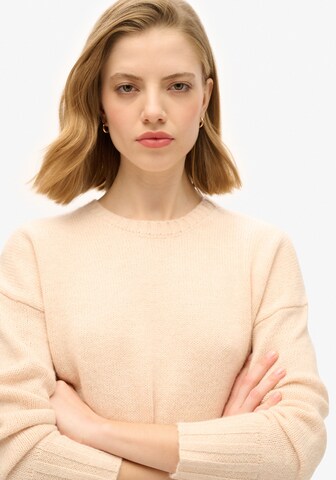 Superdry Pullover 'ESSENTIAL' in Beige