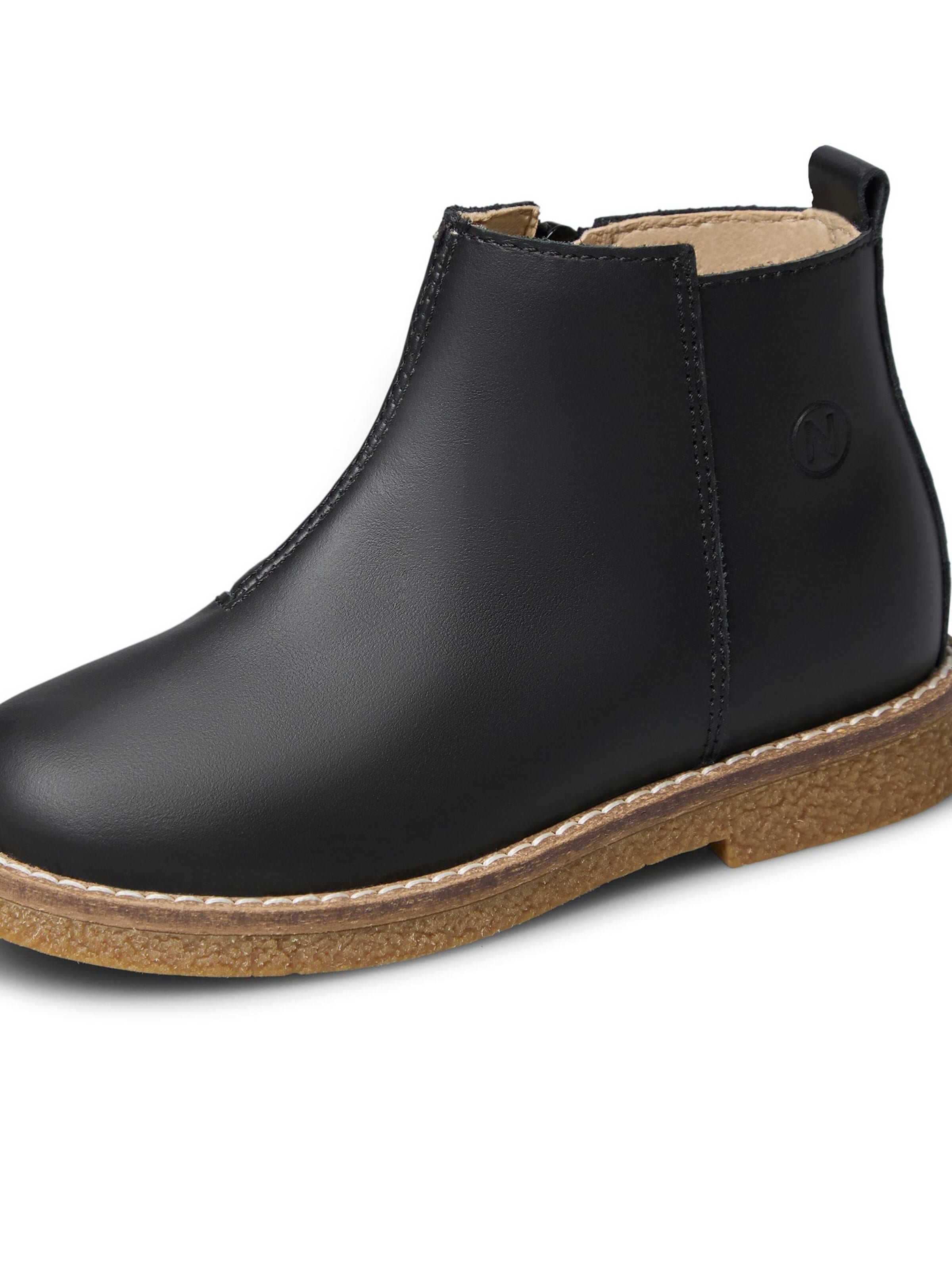 NATURINO Stiefel 'DASIE' in Schwarz