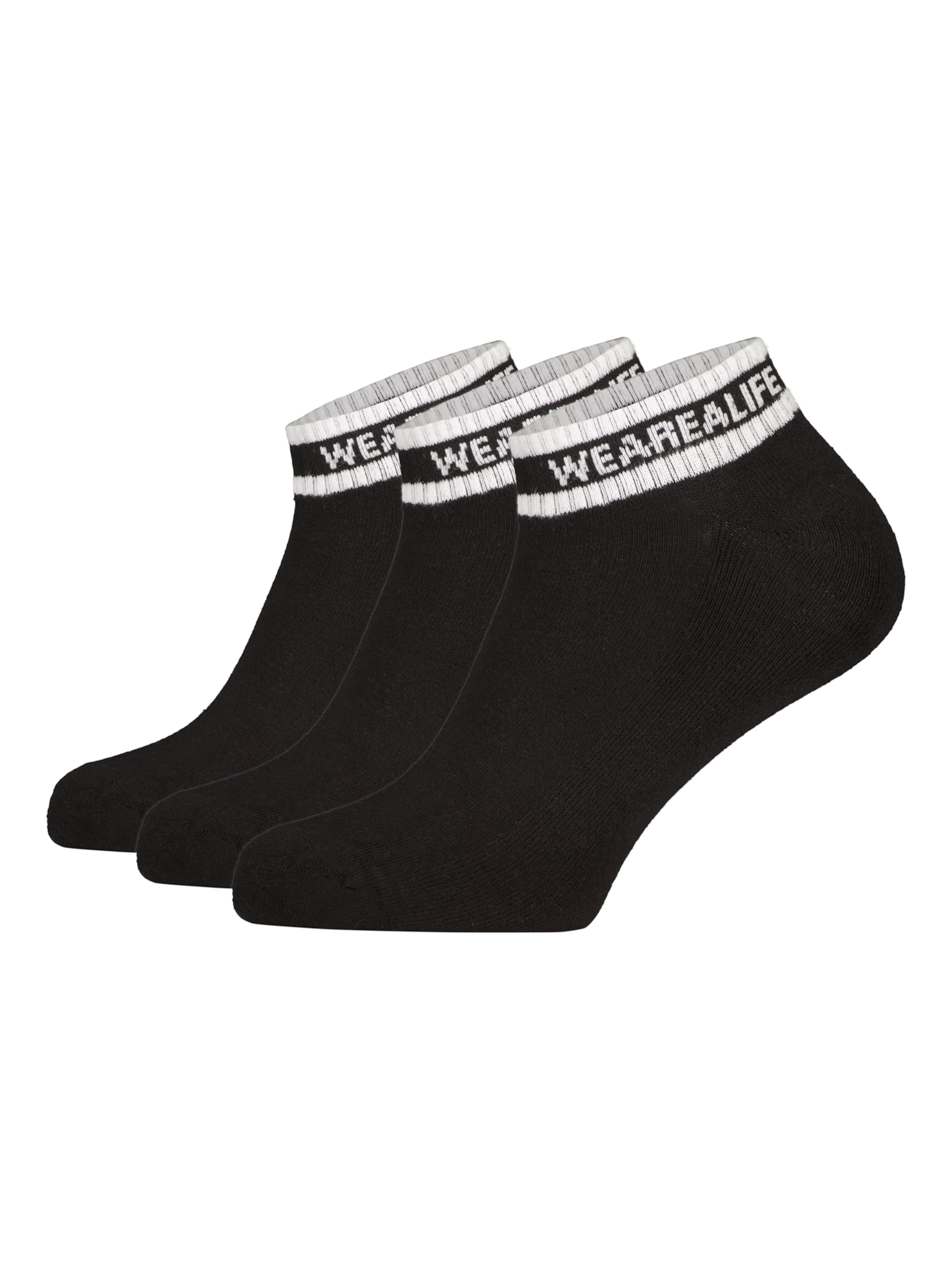 alife & kickin Socken in Schwarz: Vorderseite